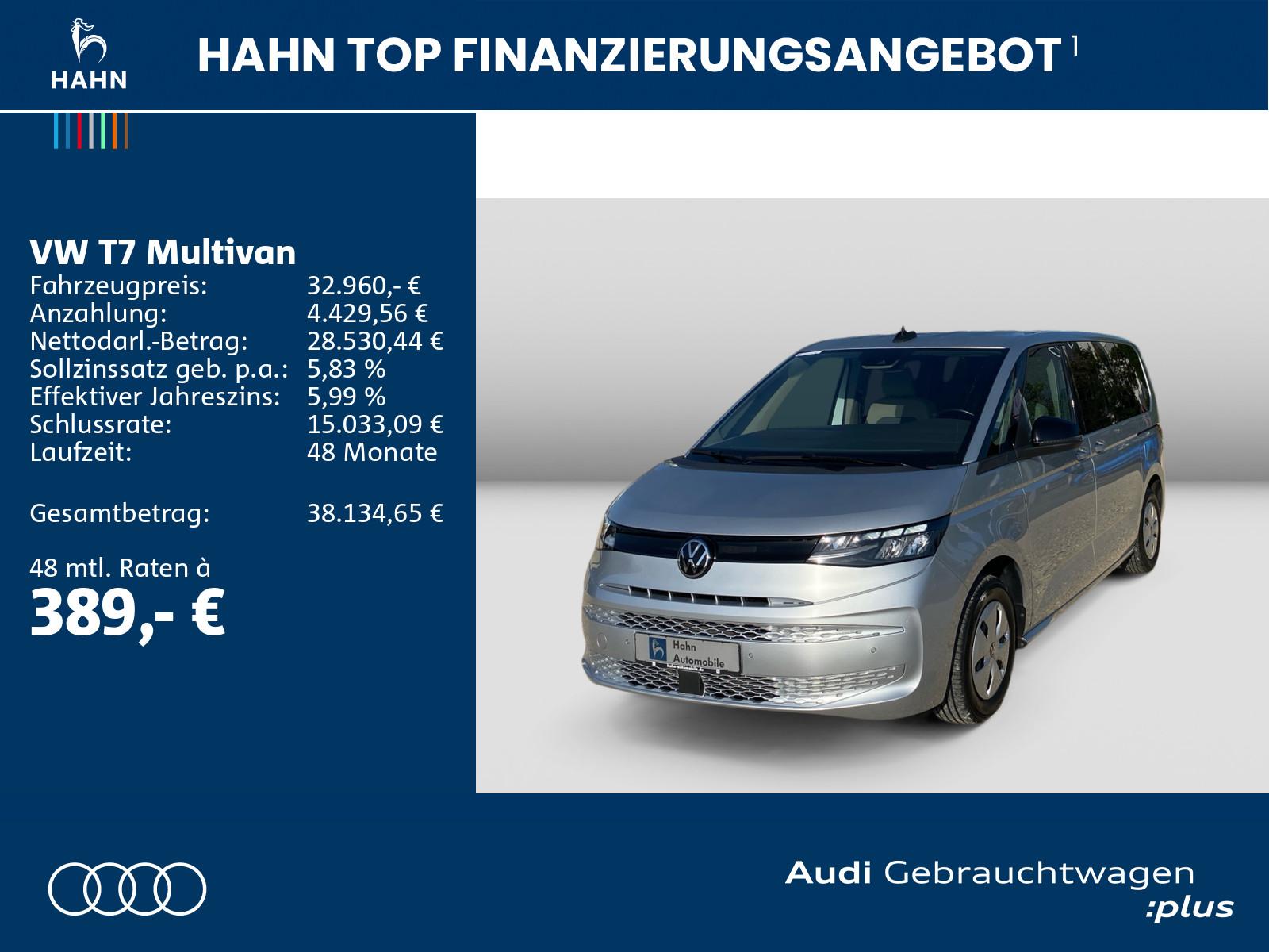 Volkswagen Multivan 2.0TDI DSG Virtual CAM ACC Ausparkassis
