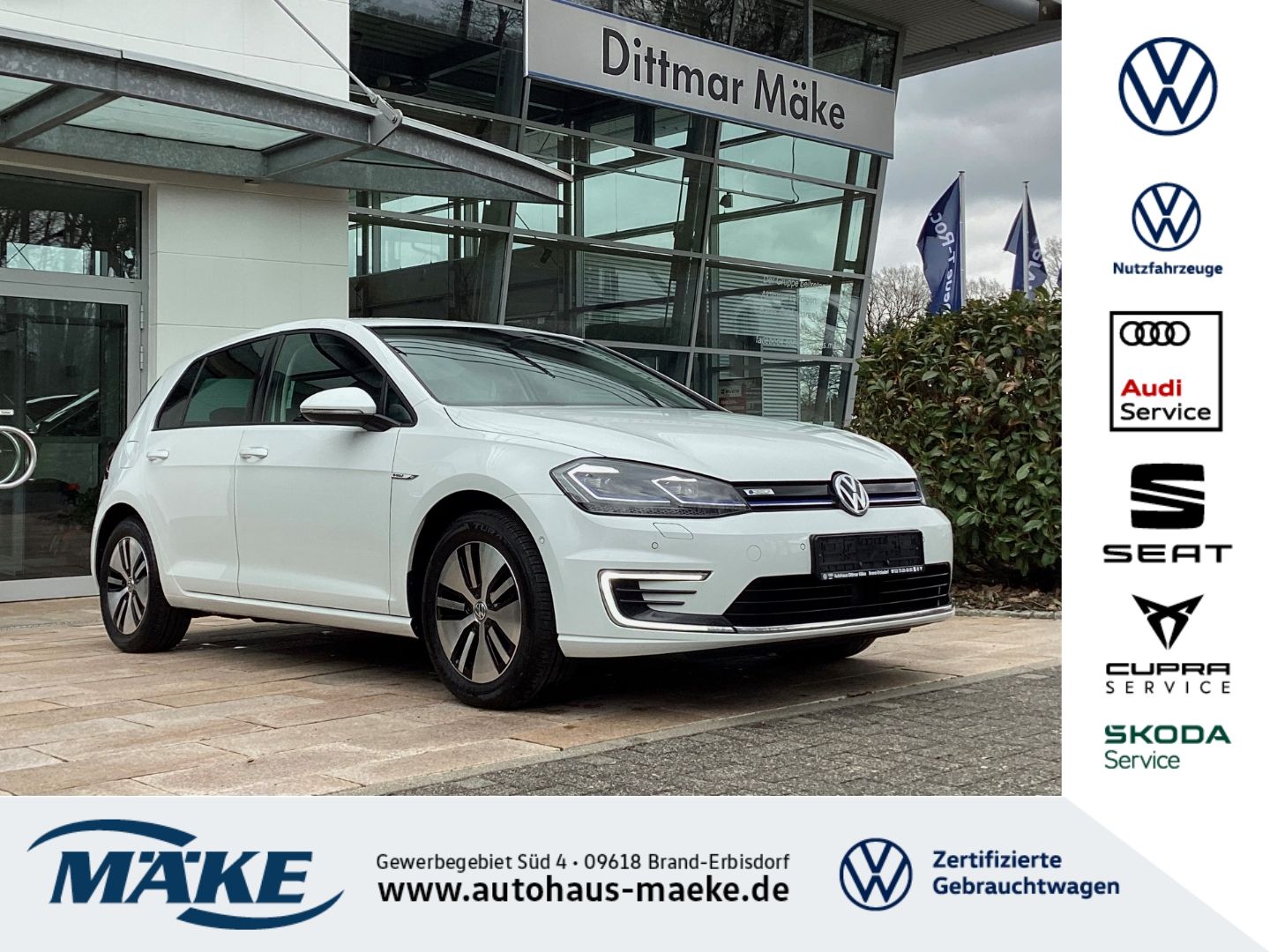 e-Golf Comfortline APP ACC FAP+ LED NAV RFK WÄRM