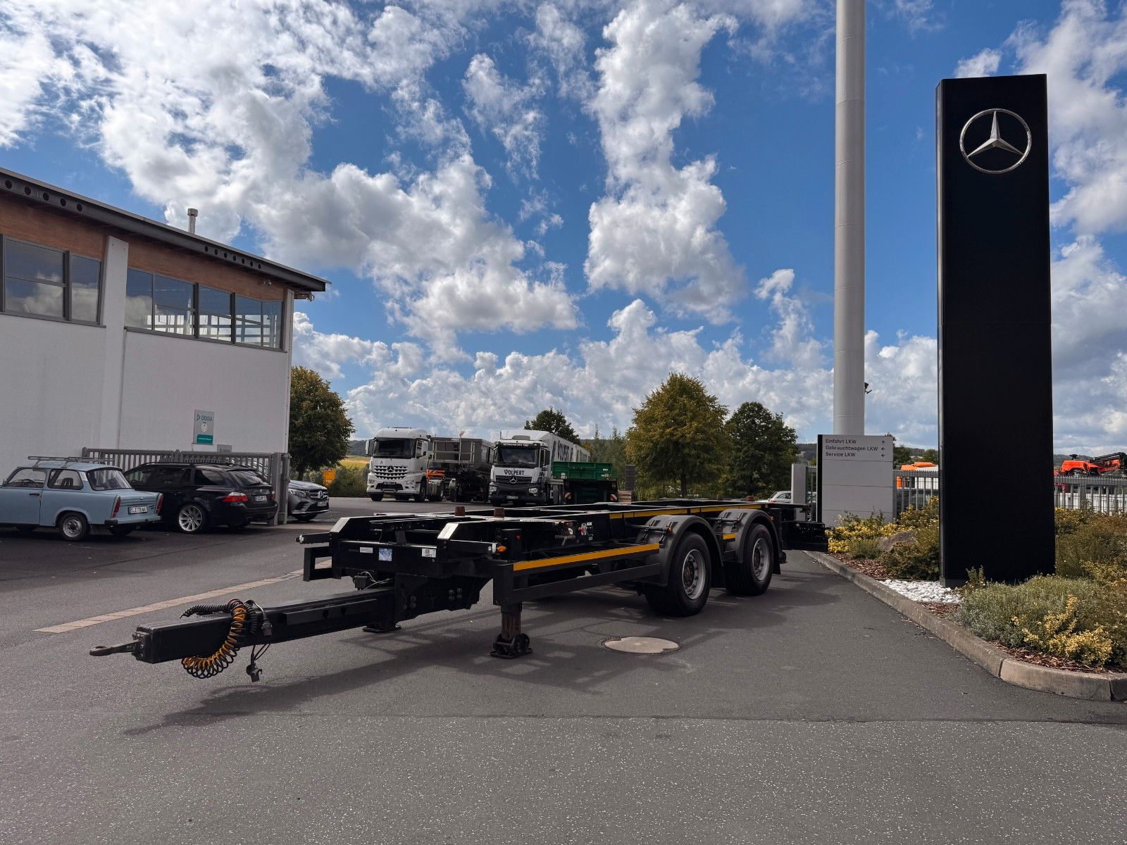 Fahrzeugabbildung Kögel ZW 18 Lafette SAF Achsen 15.910kg Nutzlast