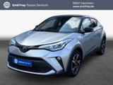 Toyota C-HR 2.0 Hybrid Team Deutschland - silberne Toyota C-HR