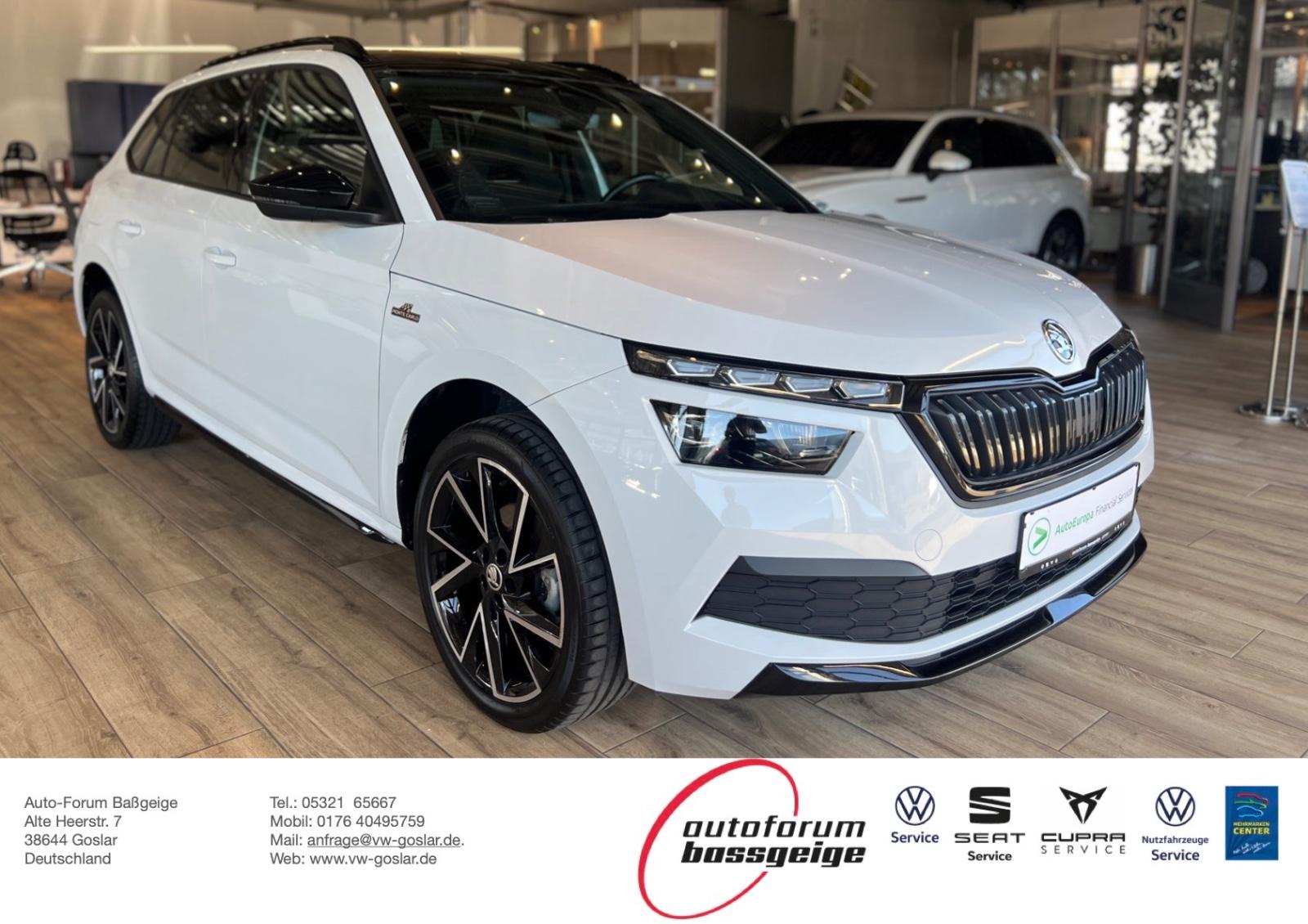 Skoda Kamiq Monte Carlo/PANO/TEMPOMAT/SHZ