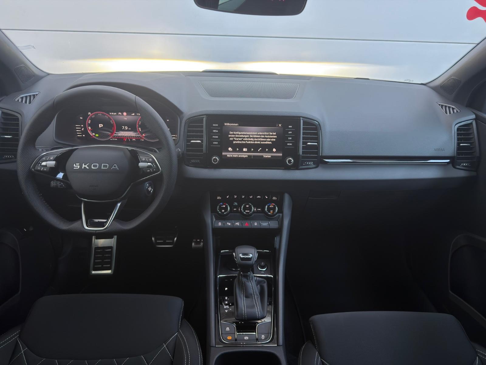 Skoda Karoq Sportline#5J.Gar#Matrix#360°#AHK#Navi#App