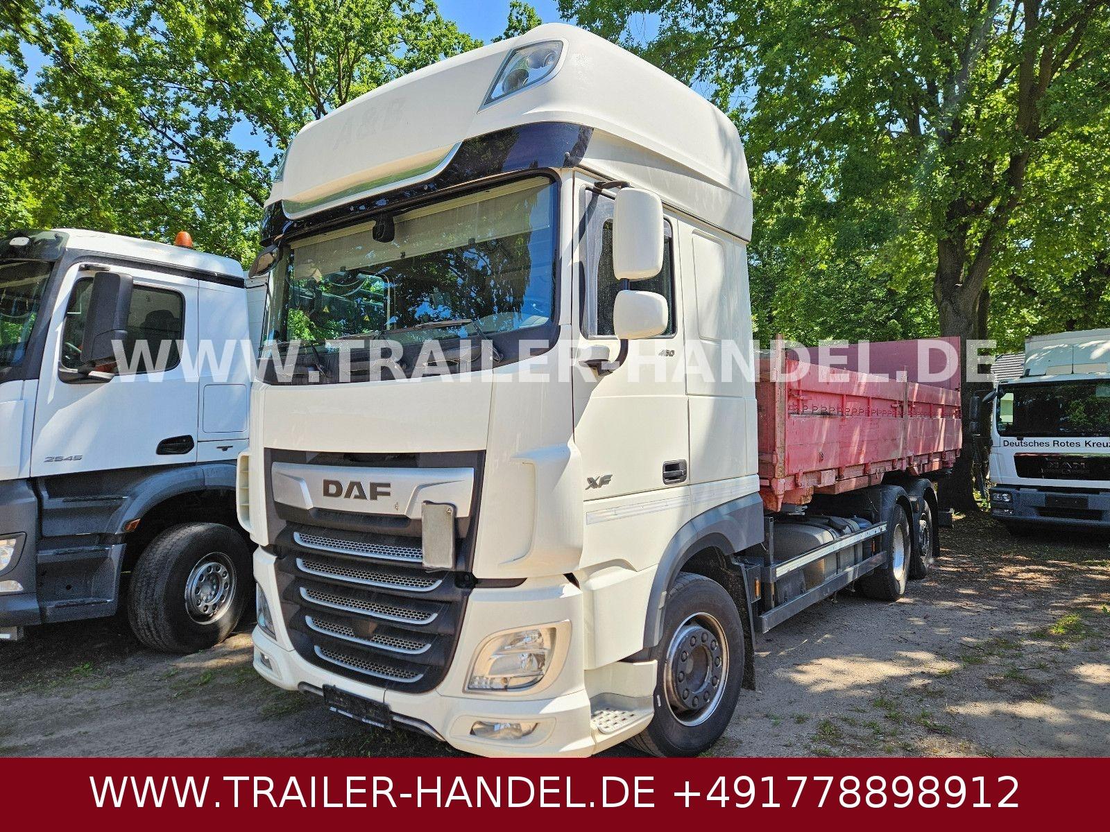 DAF XF 480 FAR BDF 6x2 mit Brücke