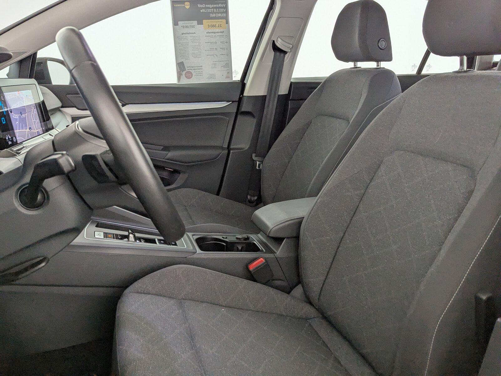 Volkswagen Golf VIII 2.0 TDI Life (EURO 6d) LED+NAVI+SHZ+, миниатюра 12