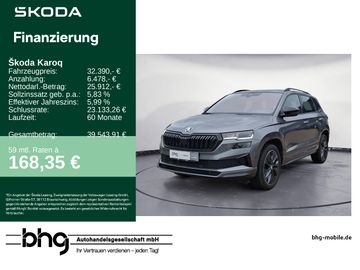 Skoda Leasingangebot: Skoda Karoq 1.5 TSI DSG Sportline