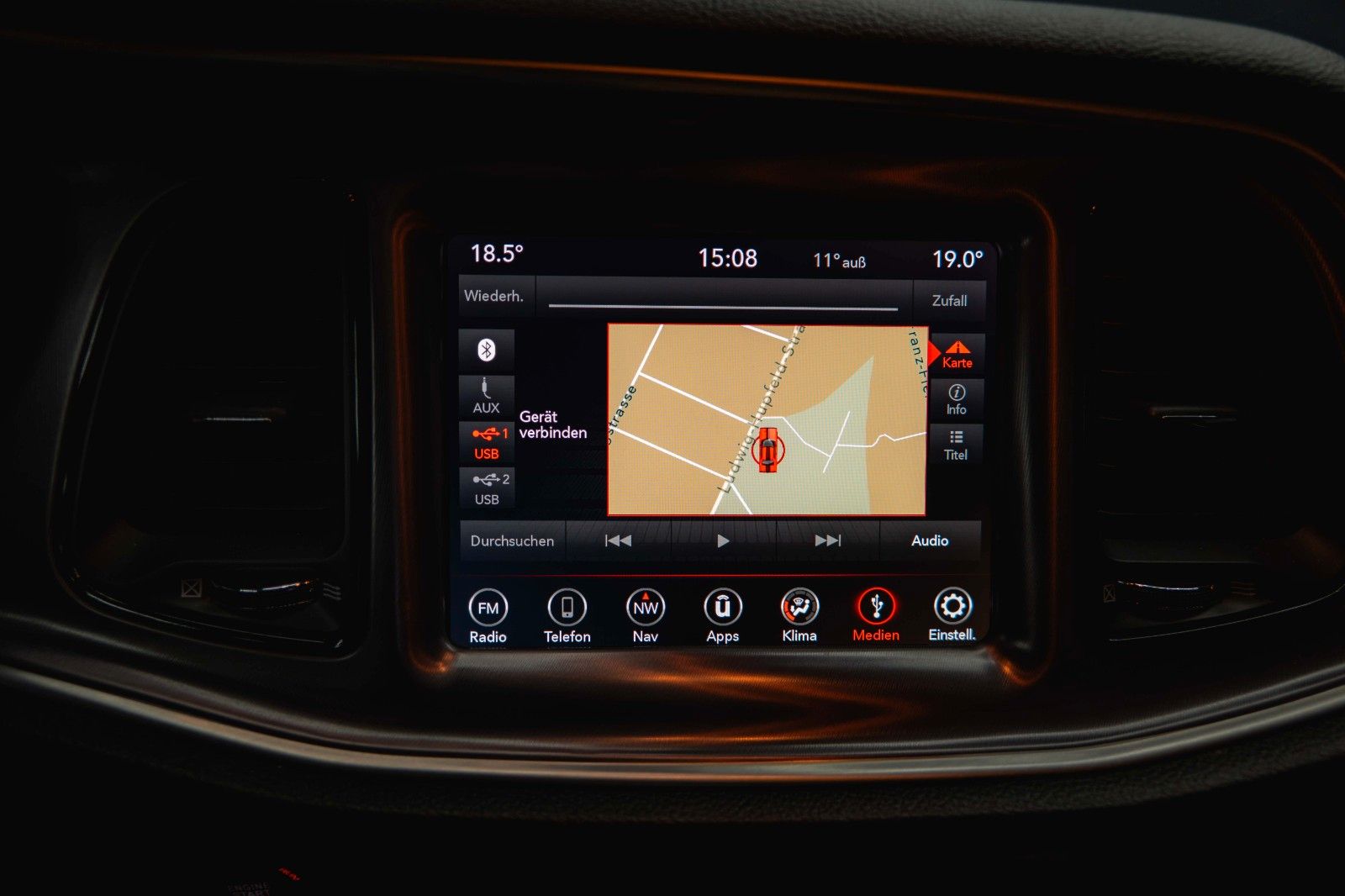 Fahrzeugabbildung Dodge Challenger 3.6 V6 GT Performance SRT Styling