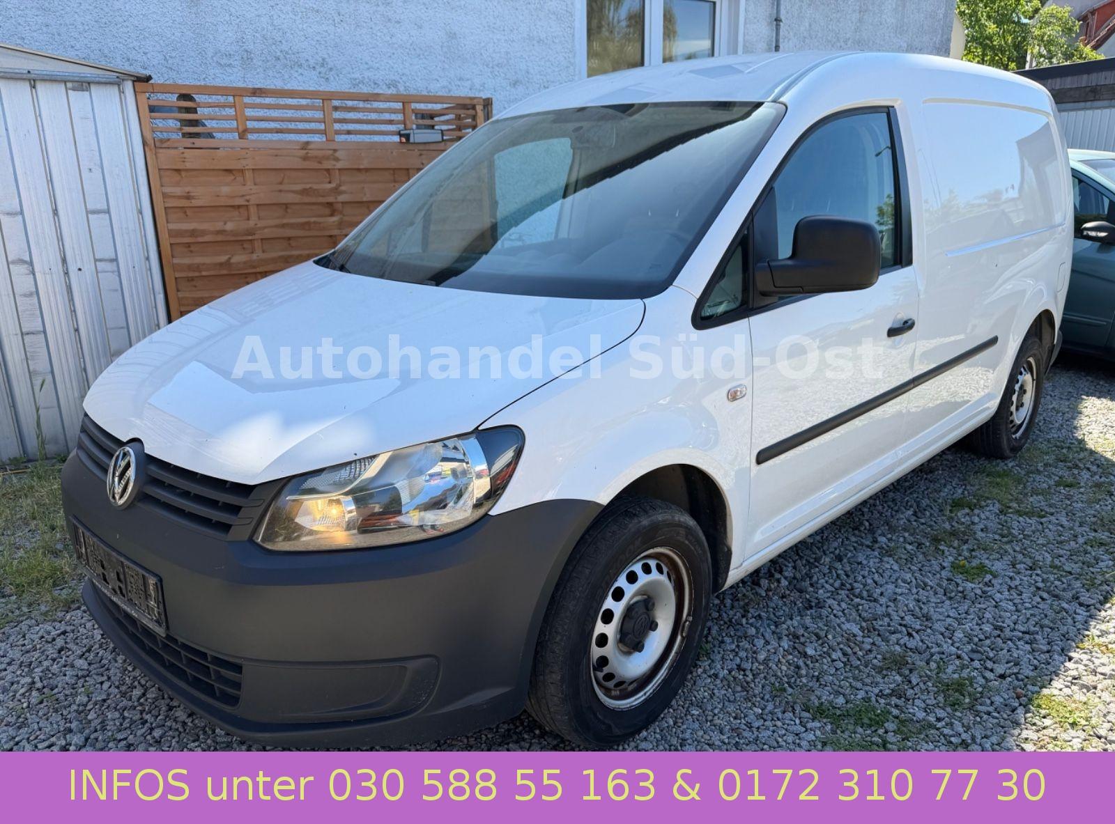 Volkswagen Caddy Maxi Kasten 1,6Klima Tüv & Service neu 1.H