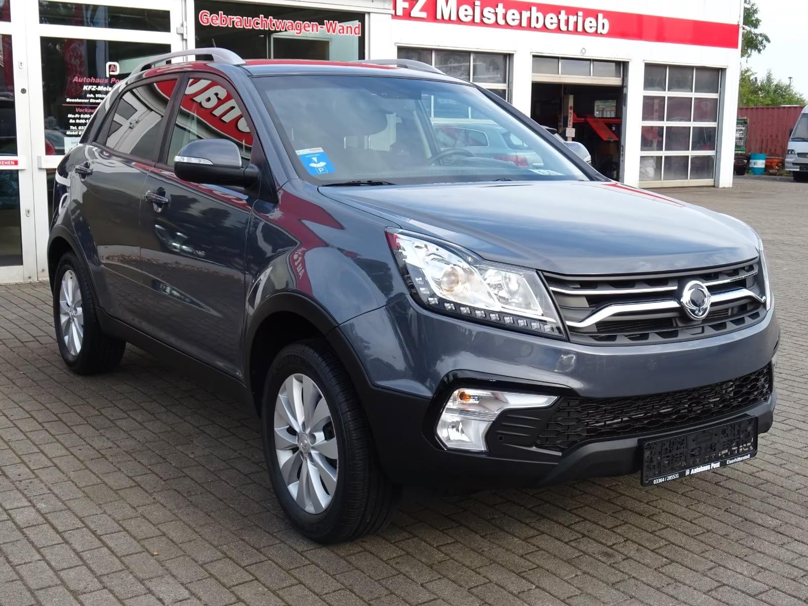 Ssangyong Korando Navi Tempomat Sitzheizung Kamera