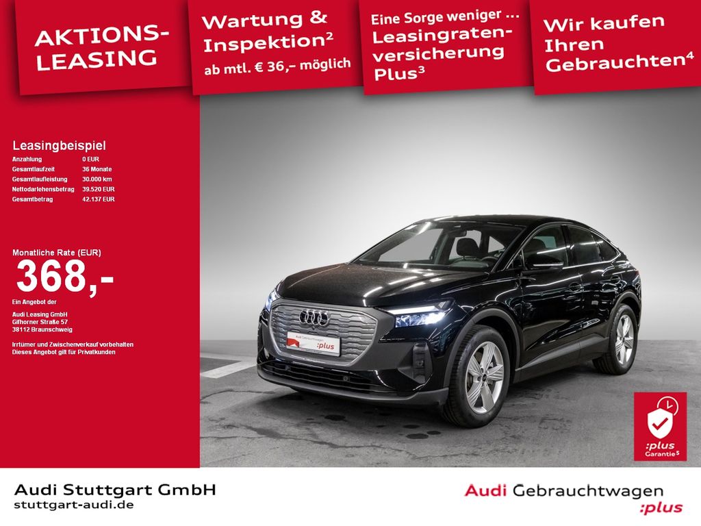 Q4 Sportback 45 e-tron SHZ Keyless Navi