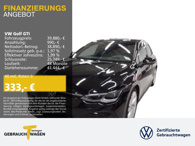 Volkswagen Golf GTI BLACK UPE60 LM19 LEDER PANO ST.HEIZ