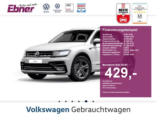 Volkswagen Tiguan R-LINE 2.0TDI DSG AHK+KAMERAS+KEYLESS+LED