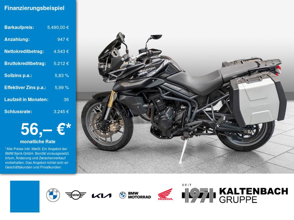 Triumph Tiger 800 Koffer, Sehr gepflegt