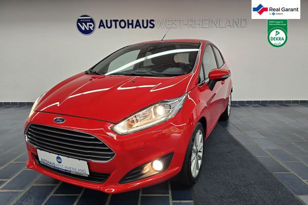 Ford Fiesta Titanium 1,0 Ltr. - 92 kW*KLIMA*NAVI*PDC*