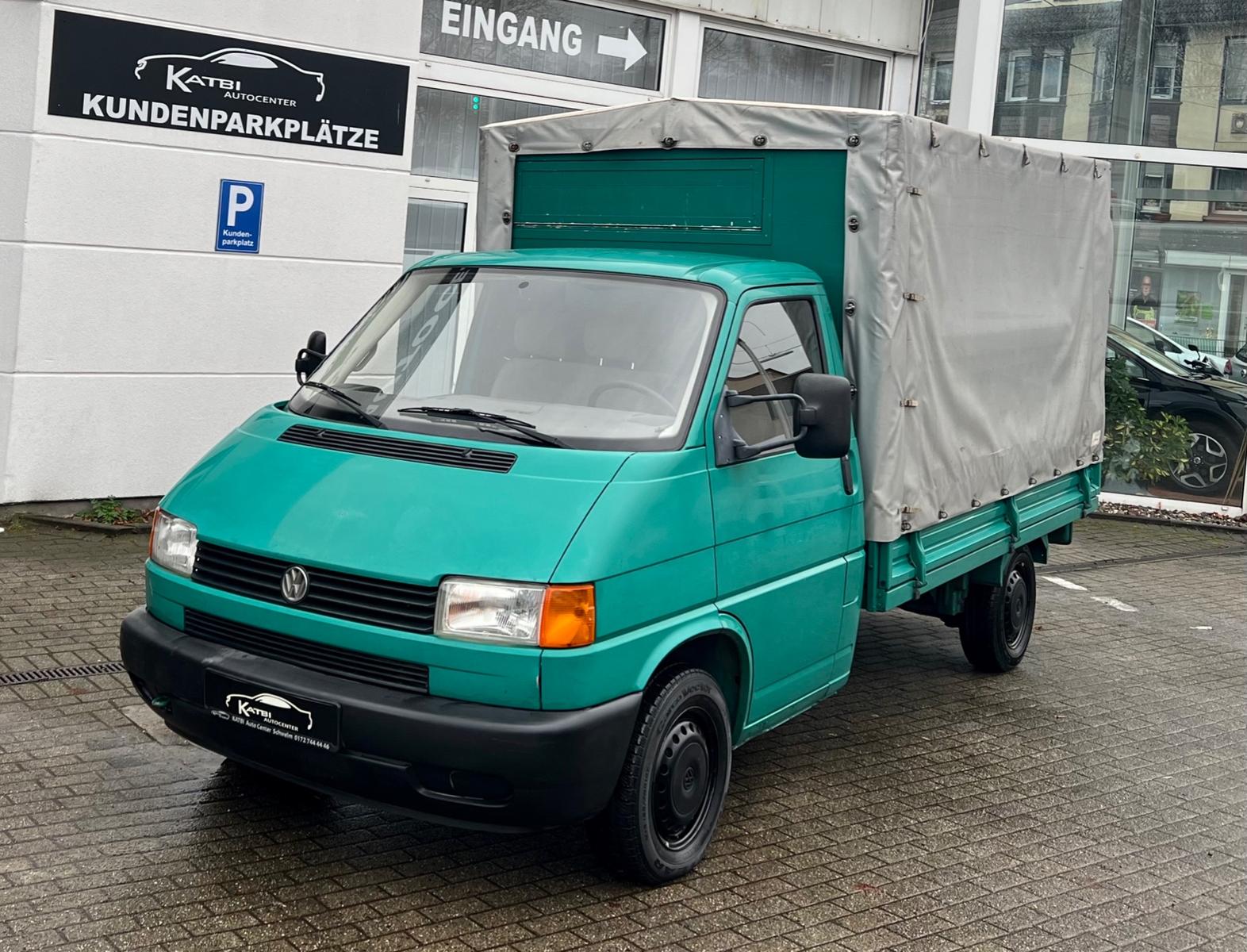 Volkswagen T4 2.4 D Pritsche + Plane Automatik HU neu