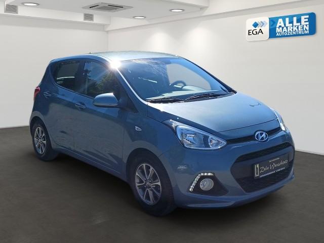 Hyundai i10 1.2 YES Silber Klima Sitzheizung Tempomat Bl