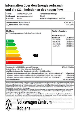 Volkswagen T-Roc (D11)(12.2021->) R-Line