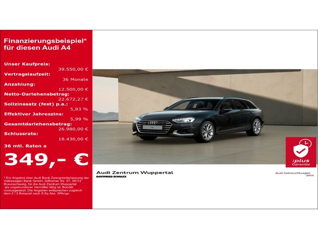 Audi A4 Avant 40 TFSI QUATTRO AHK DAB KAMERA LED Adva