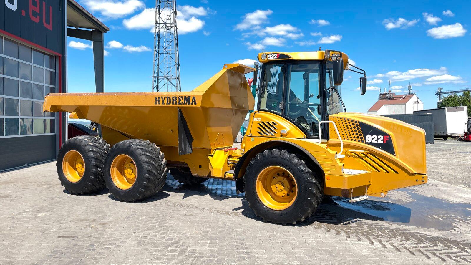 Hydrema 922F / Dumper / 6x6 / Straßen Zulassung