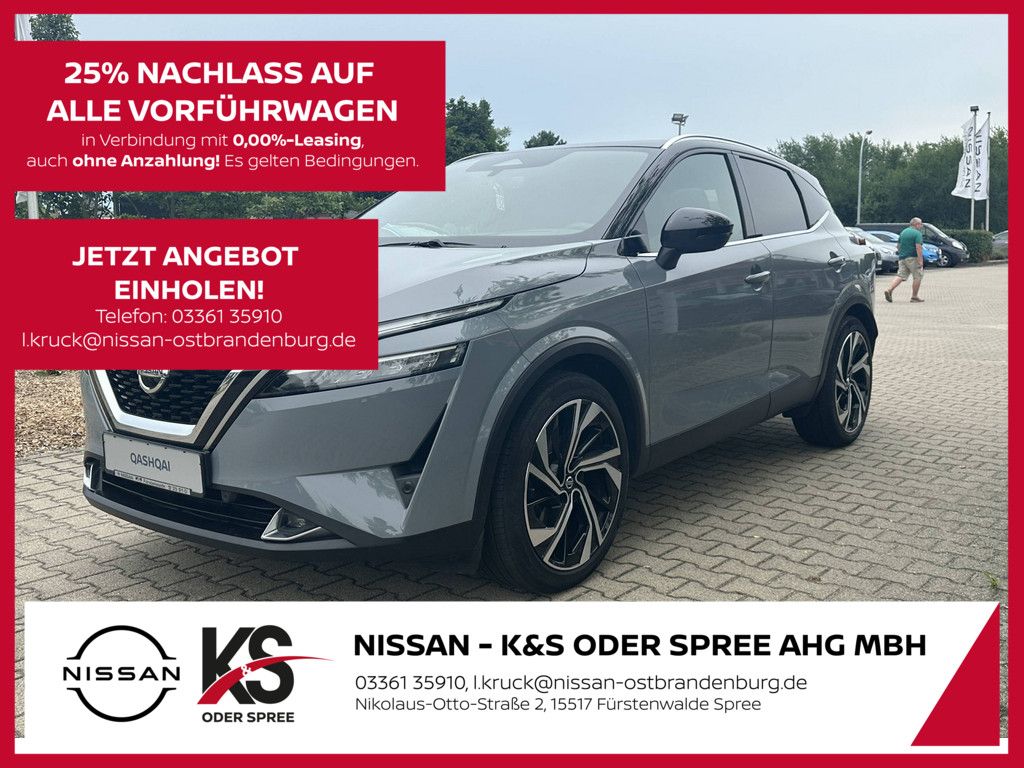 Nissan QASHQAI 1.3 DIG-T MHEV 158 PS Xtronic 4x4 Tekna+