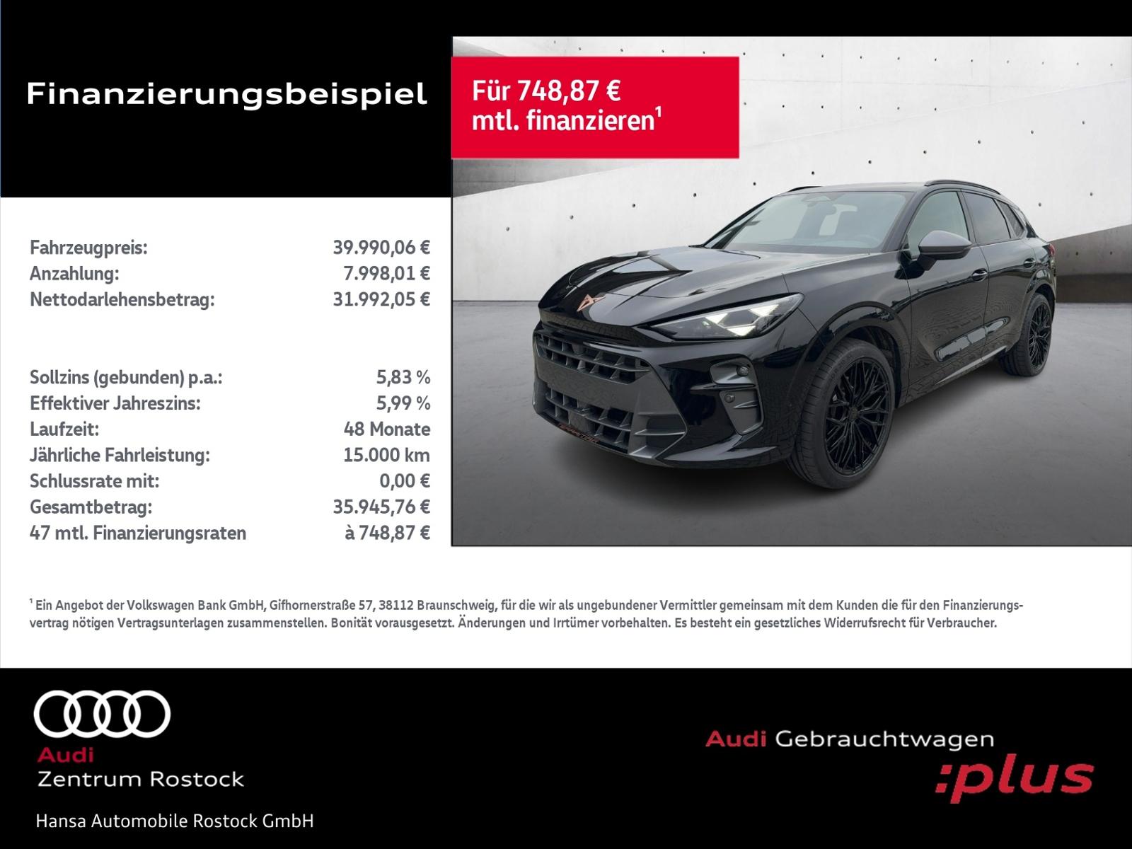 Cupra Terramar 2.0 TSI 4Drive VZ+Matrix+Ahk+Hud+Sennhe