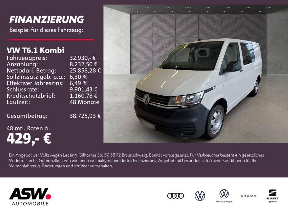 Volkswagen T6.1 Kombi 2.0TDI DSG 4M Nav RFK PDC SHZ ACC AHK