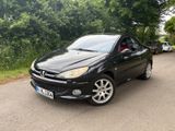 Peugeot 206 CC Platinum 110 Platinium - Peugeot 206 mit Benzin-Antrieb: Schwarz, Leder, Cabrio