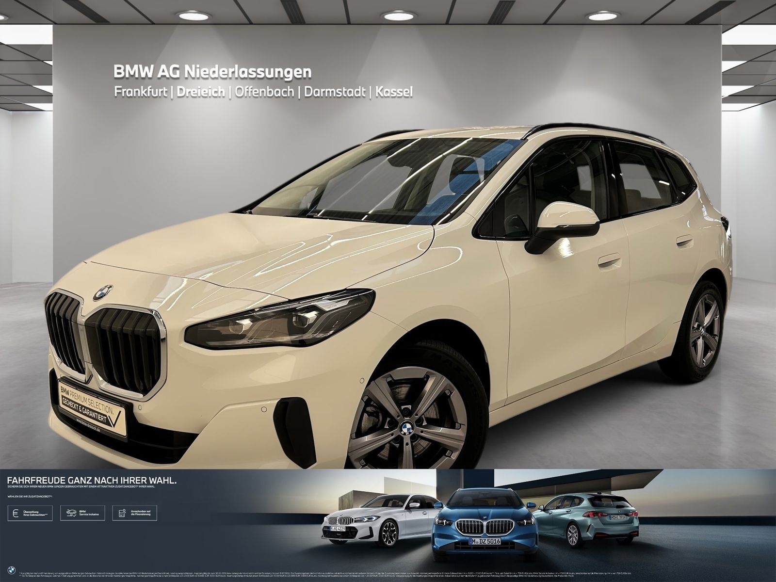 BMW 220i Active Tourer AHK Kamera LED Sitzheizung