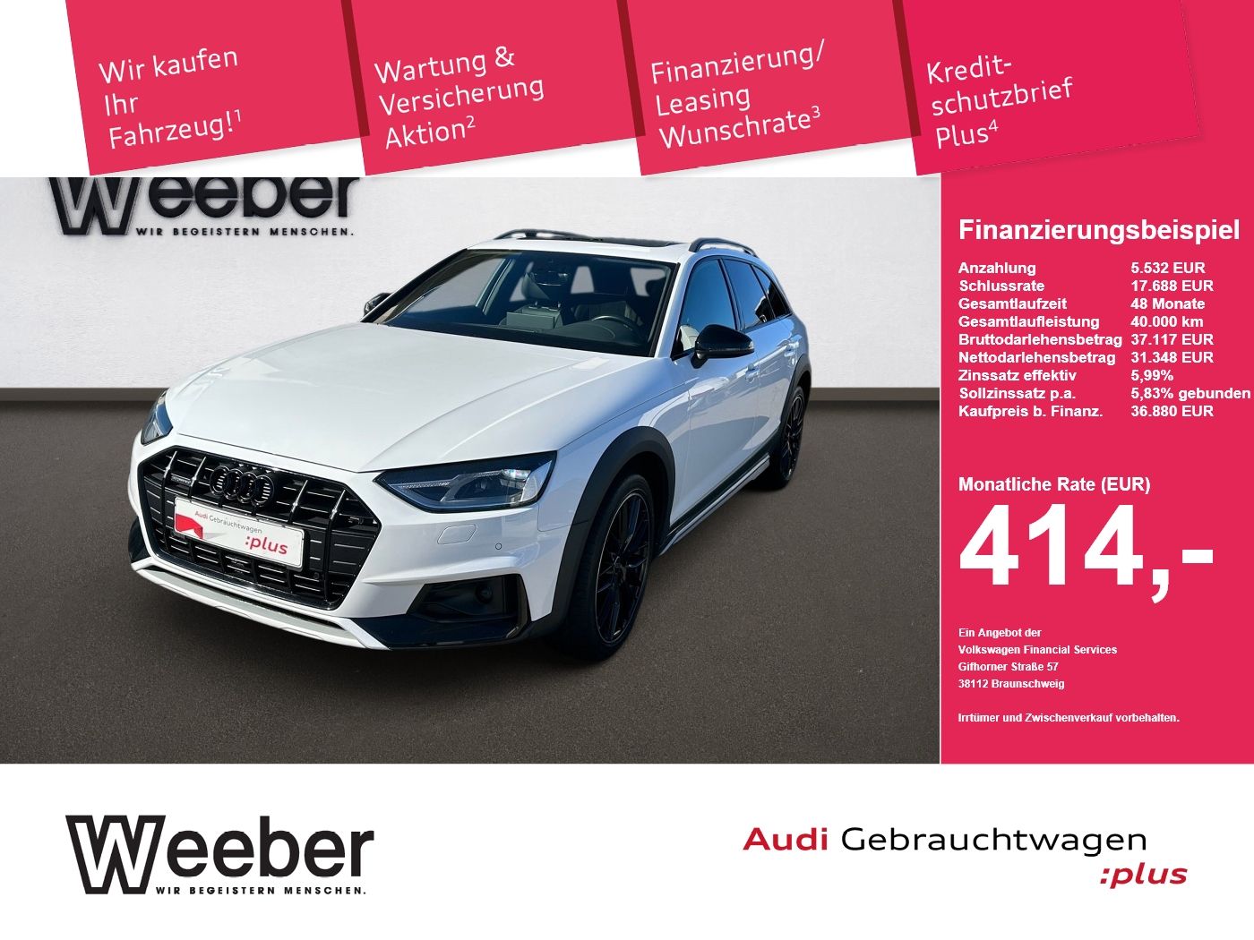 Audi A4 Allroad quattro AHK B&O PANO KAMERA BLACKSTY foto 1