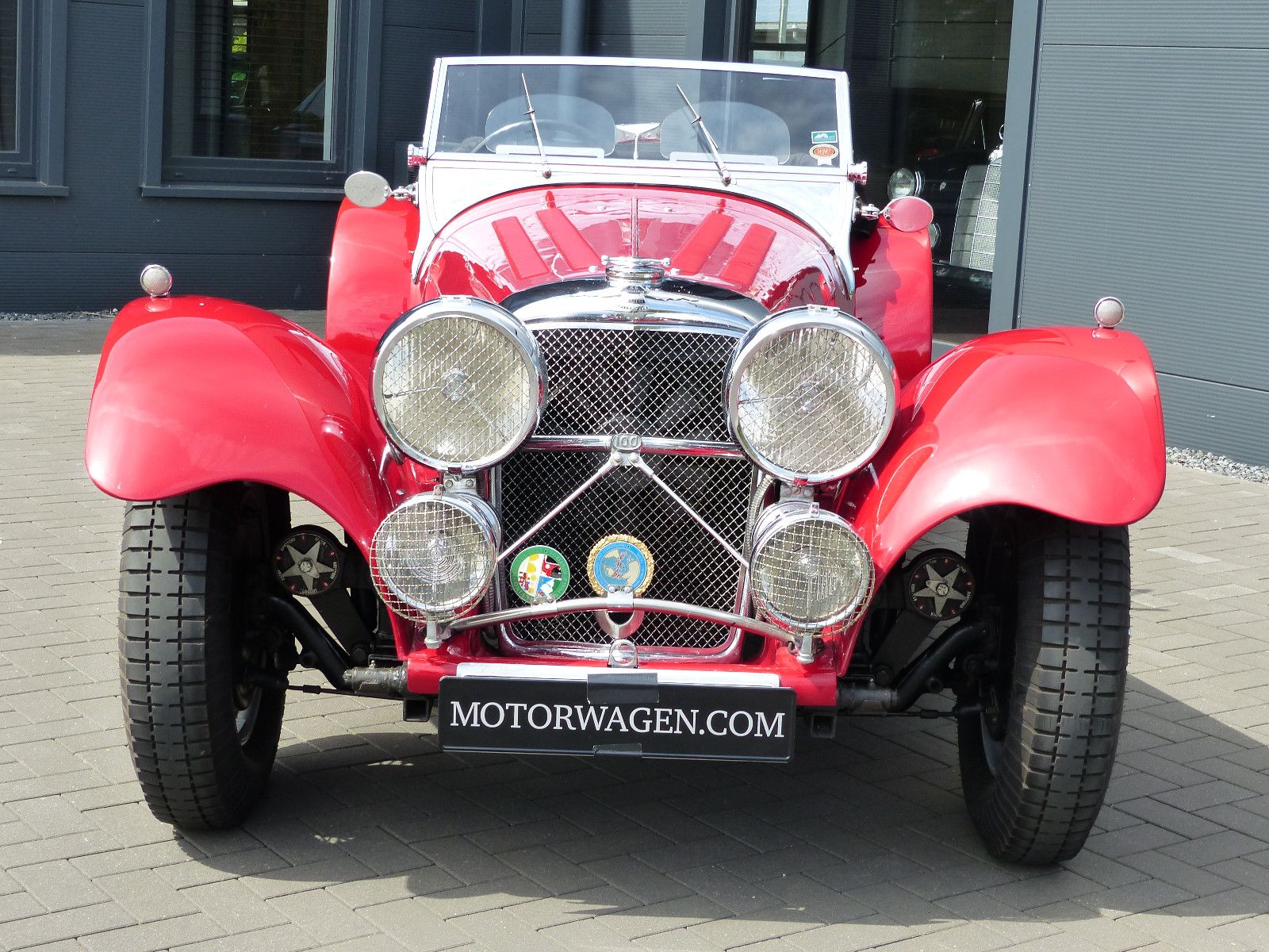 Fahrzeugabbildung Jaguar SS 100 3,5 Litre Roadster
