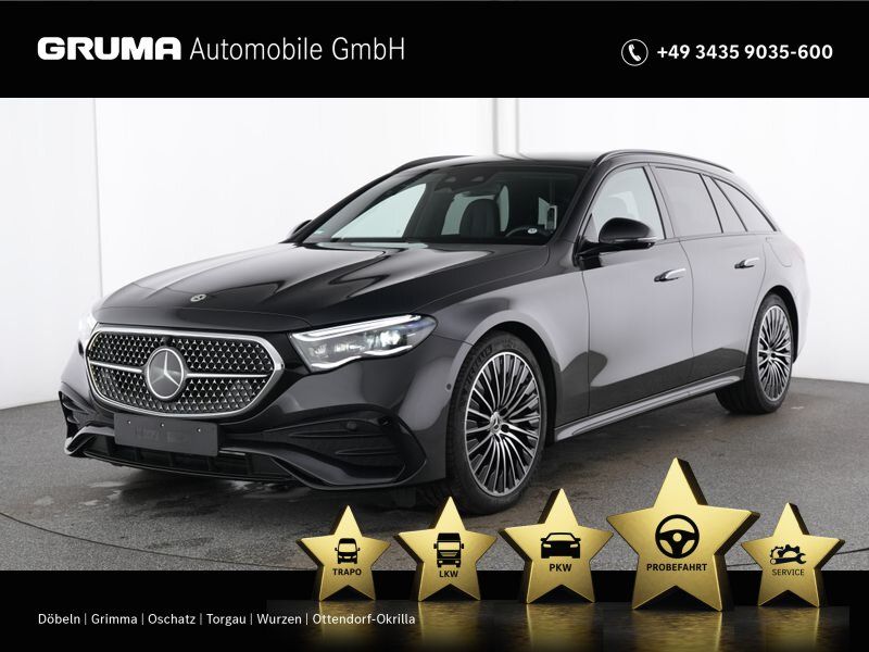 Mercedes-Benz E 300 de 4M T AMG+Night+Premium+Pano+20"+Leder++