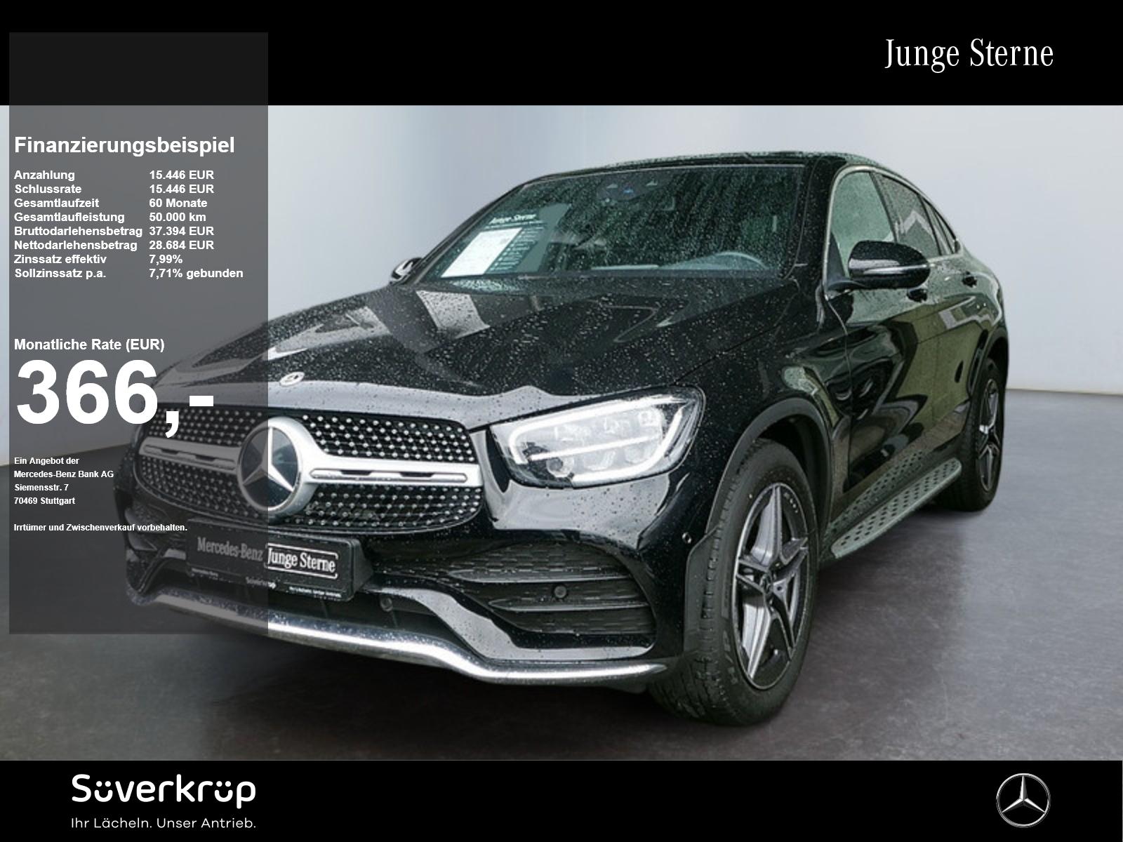 Mercedes-Benz GLC 300 d 4M Coupé // AMG MEMO 360 AHK DISTR PDC