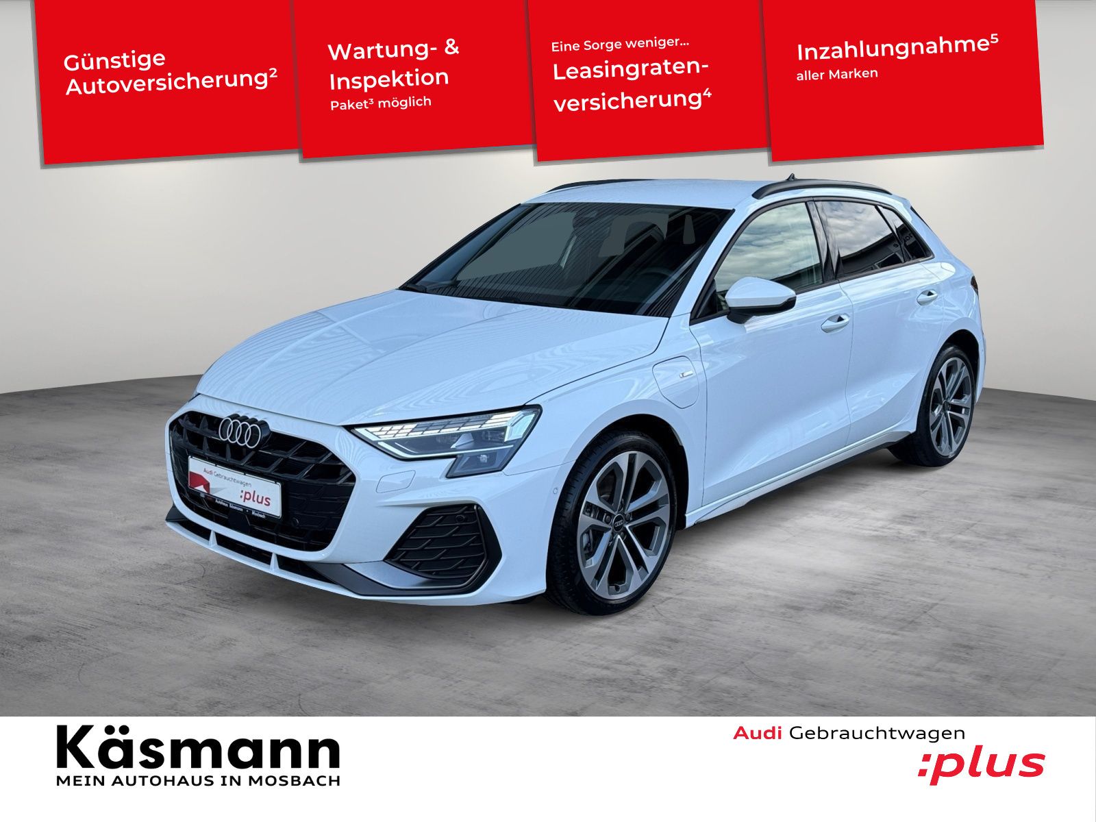 Audi A3 Sportback S line 40TFSIe HUD KAM NAV SONOS