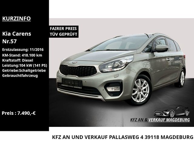 Kia Carens Spirit  7SitzerVOLL-AUSSTATTUNGSCHECKHEFT