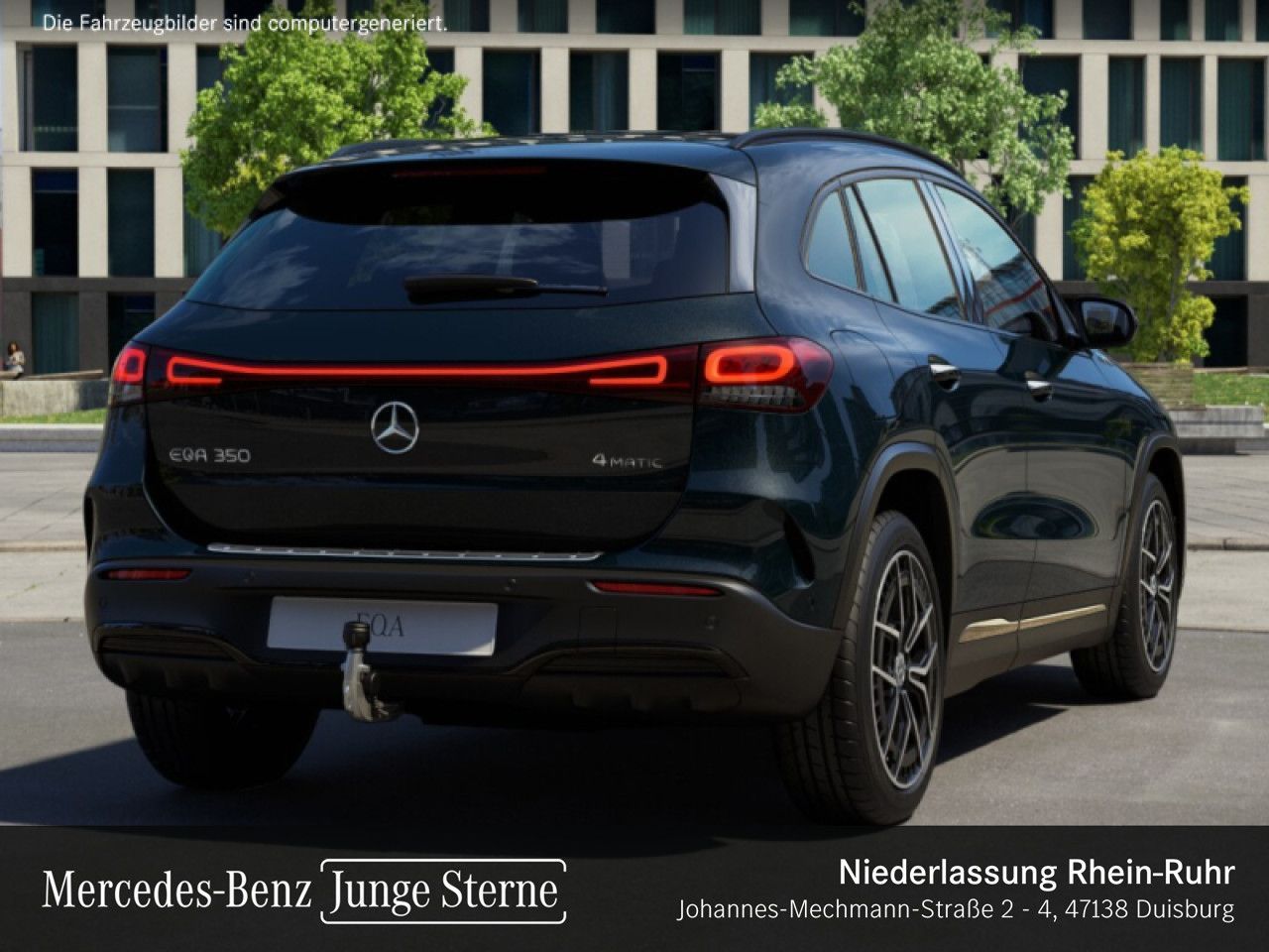 Mercedes-Benz EQA 350 4M AMG/Night/Fahrass/Pano/Volldig/AHK foto 6