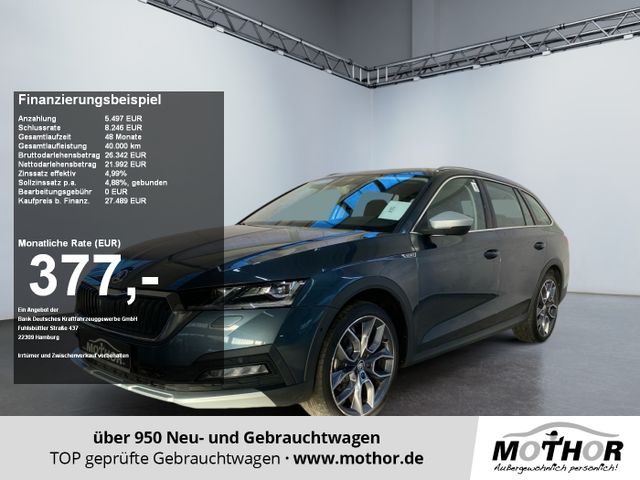 Skoda Octavia Combi Scout 4x4 2.0 TDI DSG Navigation