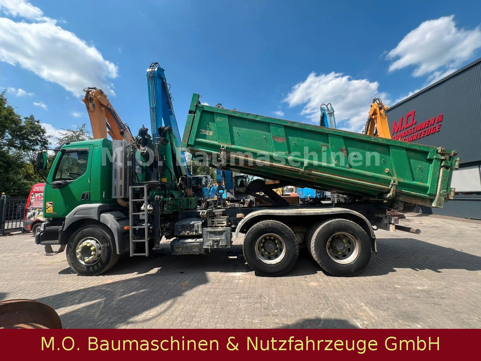 Fahrzeugabbildung Renault Kerax 370 dci / 6x4 / Palfinger PK 15500 / Euro5