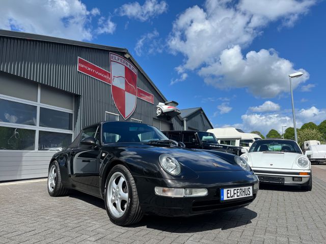 PORSCHE 911 993 Carrera Cabriolet Deutsch Scheckh. 93Tkm