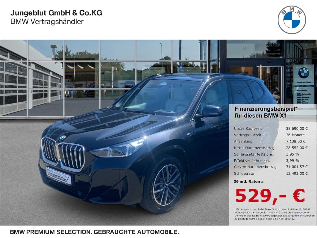 BMW X1 xDrive23i M Sport AHK Sitzhg. HeadUp LiveCock foto 1