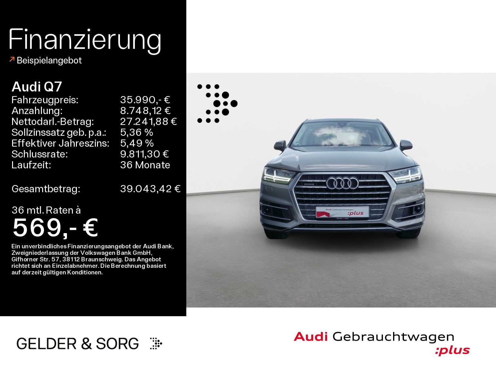 AUDI Q7 SUV 3.0 TDI quattro LED*Air*Pano*AHK*RFK