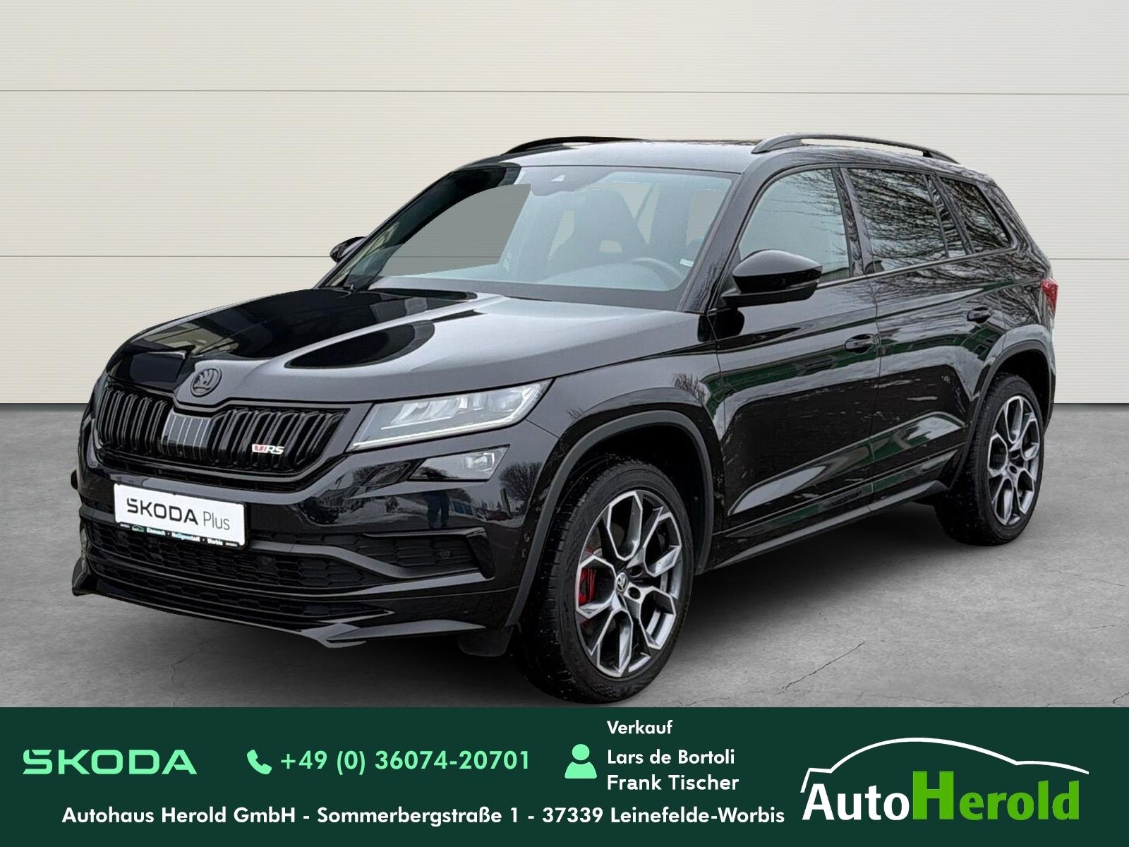 Skoda Kodiaq RS 2,0l Bi-TDI DSG 4x4+SH+AHK+TRAVEL+360+