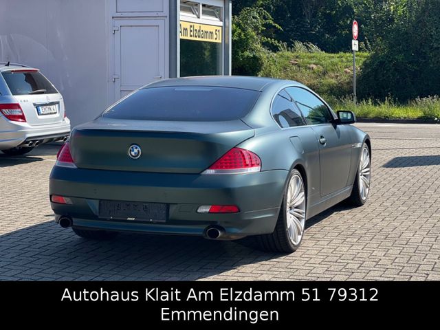 Fahrzeugabbildung BMW 645 CI Automatik Smaragdgrün Metallic Matt folie