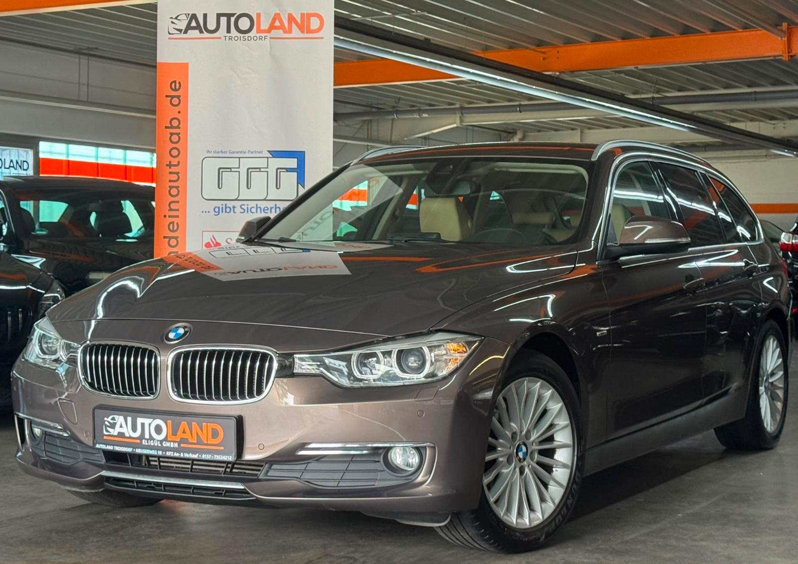 BMW 320D 2.0 184ch LUXURY LINE BVA Sièges chauffants cuir HUD Historique présent - 2EME MAIN