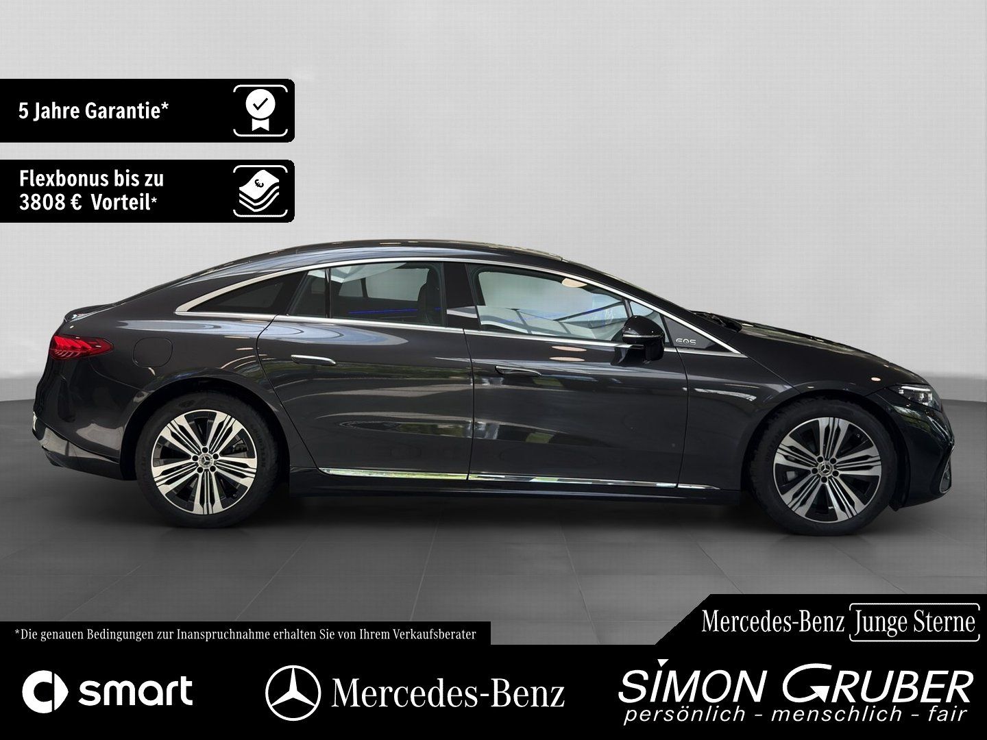Fahrzeugabbildung Mercedes-Benz EQS 450 4M AMG Elec. Art Hyperscreen HAL Mod2026