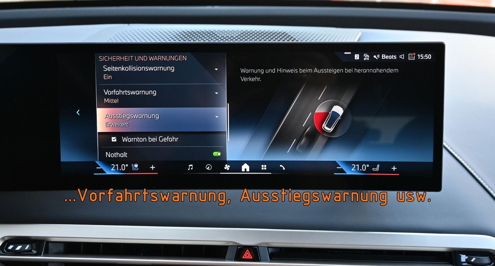 Fahrzeugabbildung BMW iX xDrive50 °AHK°AMIDO°LUFTFEDERUNG°PARKING PROF