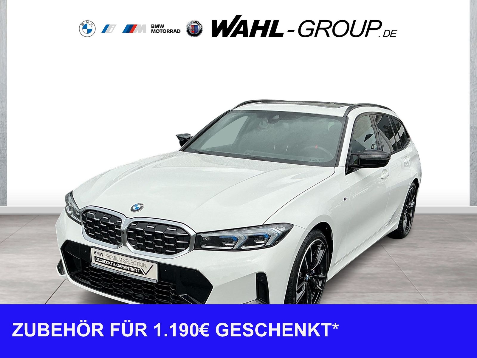 BMW M340d xDrive TOURING AHK PANO LC PROF E-SITZE  A