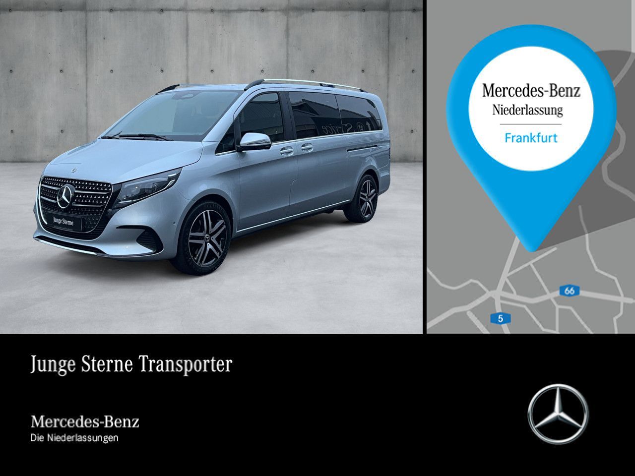 MERCEDES-BENZ V 300 d L3, 8-Sitzer, MBUX, Standhzg, AHK, LED