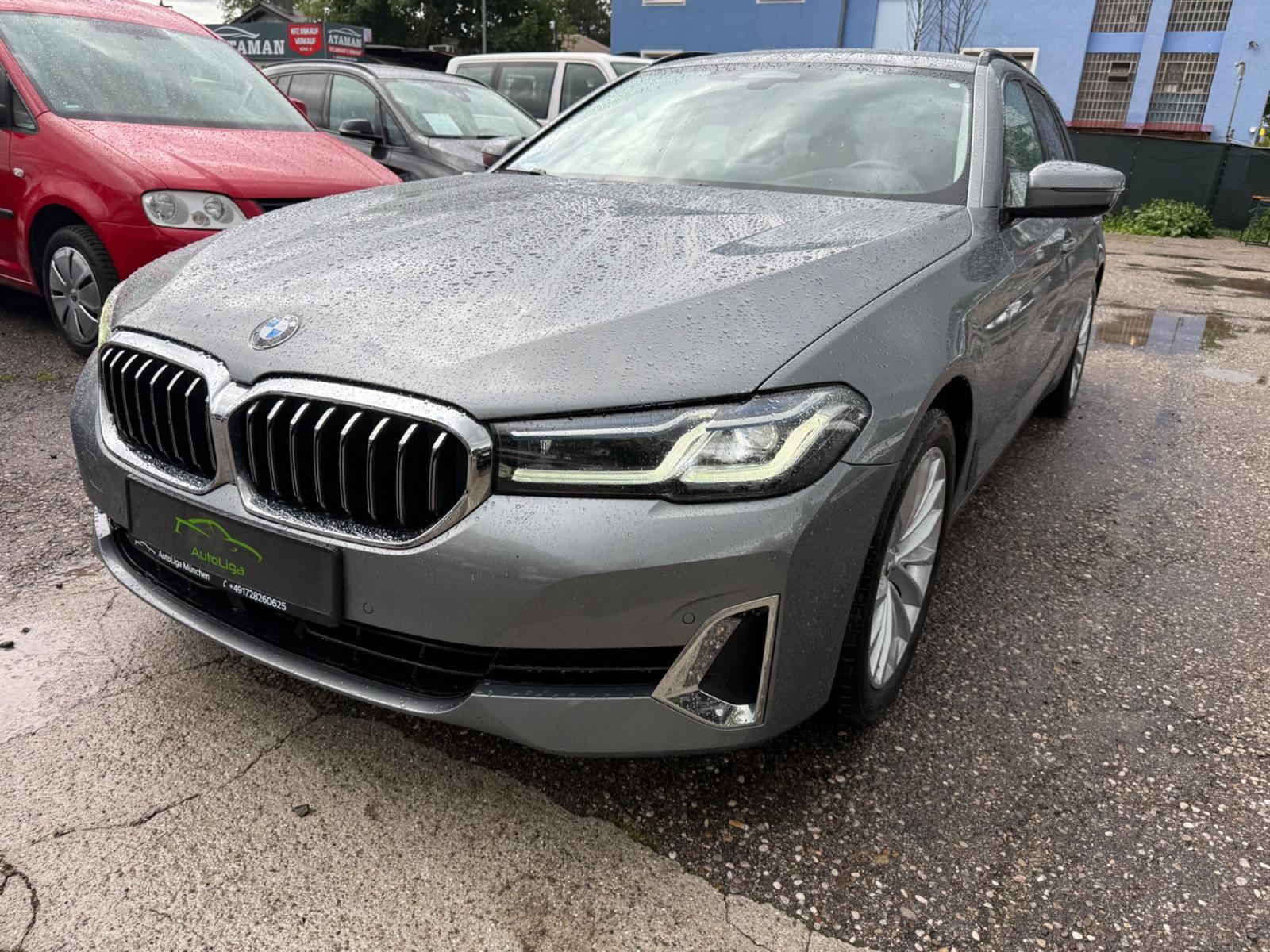 BMW 530i xDrive Touring Laser HUP, AHK Leder