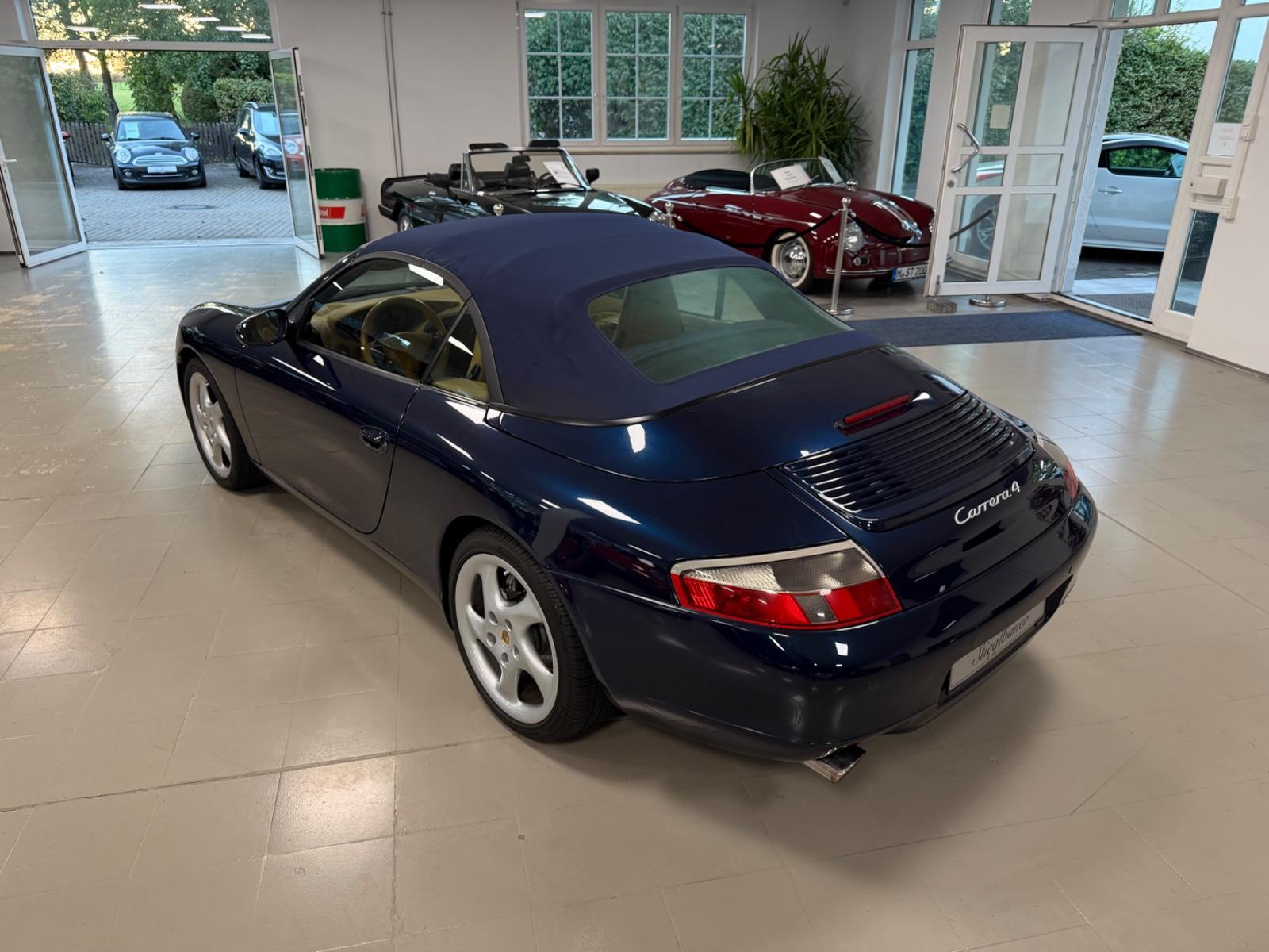 PORSCHE 911 996 CARRERA 4 CABRIOLET 3.4 300ch TIPTRONIC S - CUIR - SIÈGES CHAUFFANTS - GPS - HISTORIQUE PORSCHE