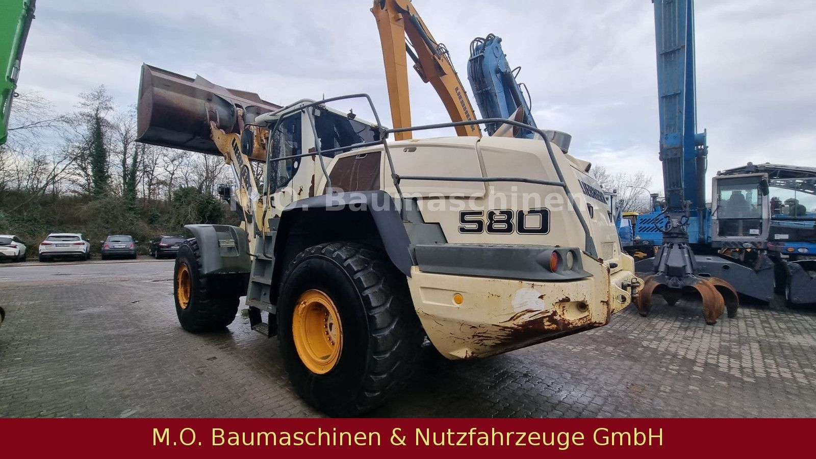 Fahrzeugabbildung Liebherr L 580 / AC/ Waage /