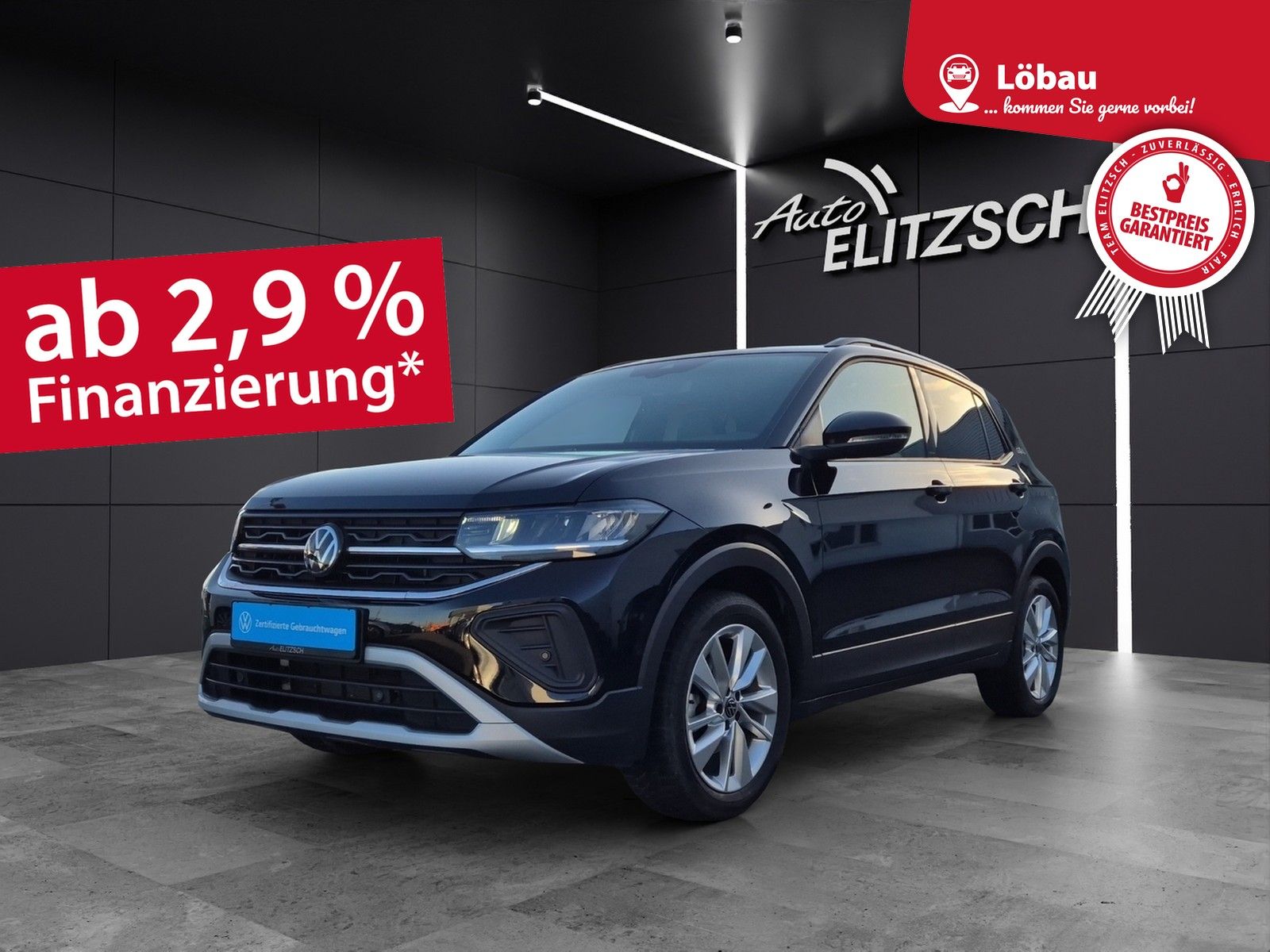 Fahrzeugabbildung Volkswagen T-Cross TSI Goal DSG LED AHK Navi AID ACC Park-A
